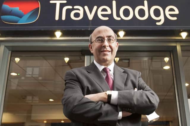 Travelodges chairman, Brian Wallace, is confident that there is no shortage of demand from customers. Picture: Ed Lane Fox
