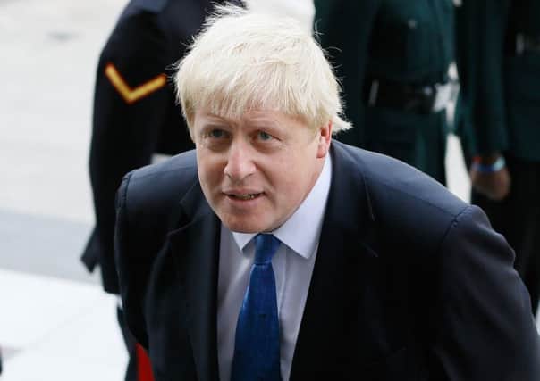 Boris Johnson was caught on video telling a taxi driver to 'f**k off and die'. Picture: Getty