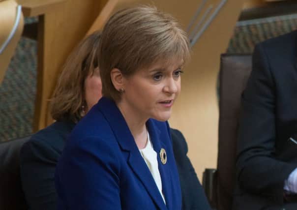 Nicola Sturgeon came under fire over 'fundamental systemic problems' in the NHS at FMQs today. Picture: Andrew O'Brien