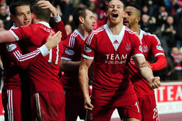 Aberdeen will be looking to challenge Celtic again this season. Picture: TSPL