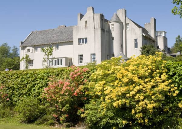 The Hill House in Helensburgh was designed by Charles Rennie Mackintosh. Picture: NTS