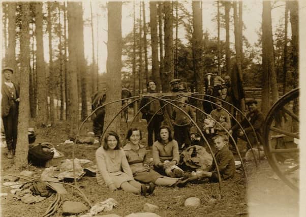 Scottish travellers in the 1950s. Picture: Contributed