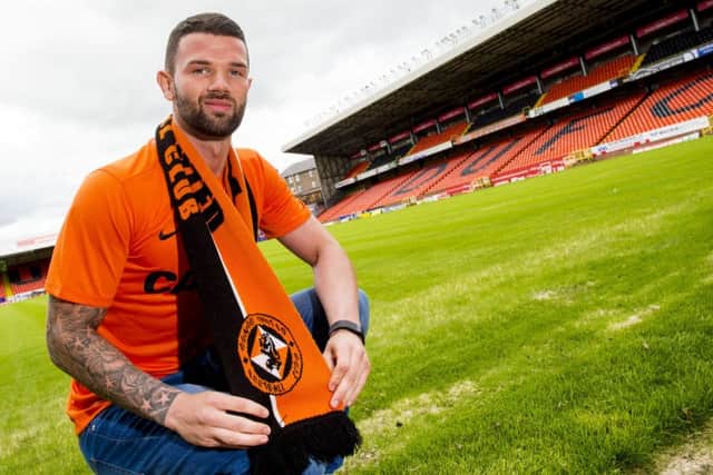 Mark Durnan: Defender who scores goals. Picture: SNS Group