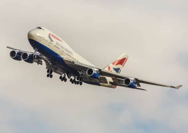 The dead man is thought to have flown in he undercarriage of a British Airways flight from Johannesburg to London.