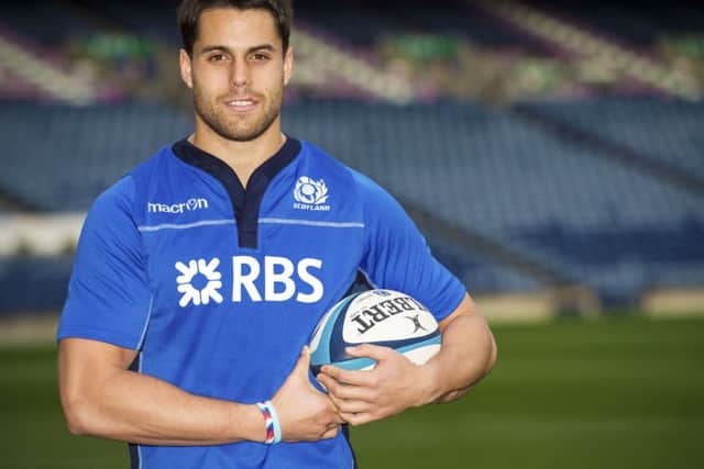 Sean Maitland is eager to get back into action for Scotland after being sidelined by a tackle against Bath. Picture: SNS