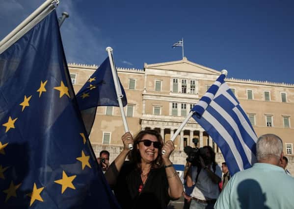 The FTSE 100 index added just 2.45 points to 6,710.57, unmoved by news of an emergency Greek summit. Picture: AP