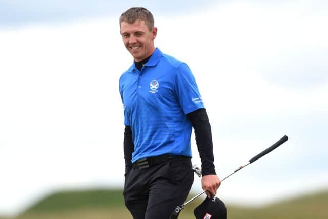 Grant Forrest came through a titanic quarterfinal against fellow Scot Greig Marchbank then beat Alexandre Daydou. Picture: SNS