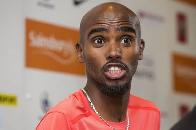 Mo Farah. Picture: PA