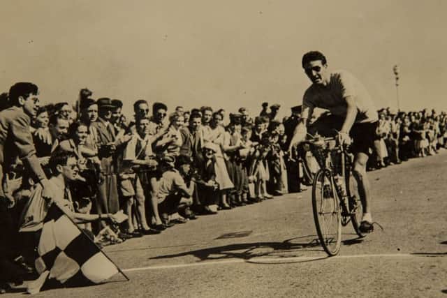Scottish cycling legend Ian Steel in his pomp. Picture: Contributed