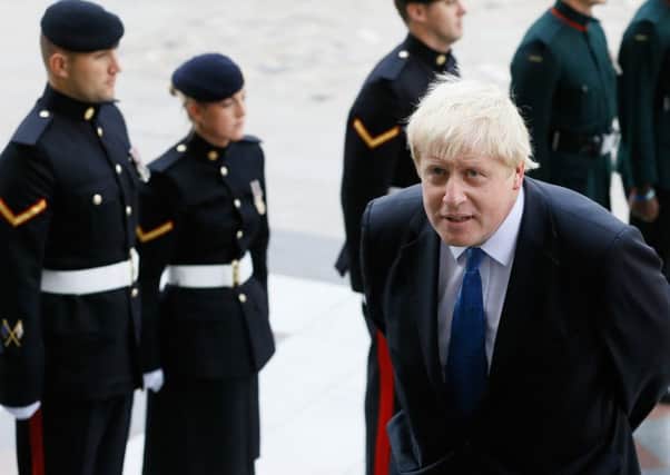 Mayor of London Boris Johnson cracked when a cabbie gave him abuse. Picture: Getty