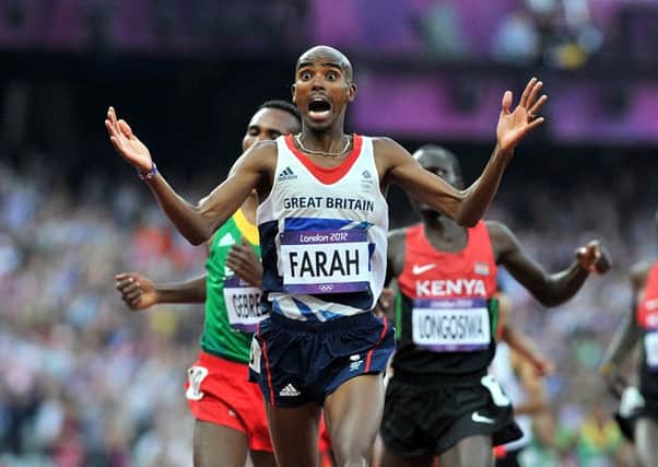It was subsequently revealed Farah had missed two drugs tests in the build-up to the 2012 Olympics. Picture: PA
