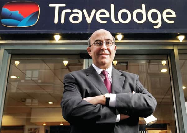 Travelodges chairman, Brian Wallace, is confident that there is no shortage of demand from customers. Picture: Ed Lane Fox