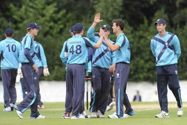 Scotland were rained off. Picture: TSPL