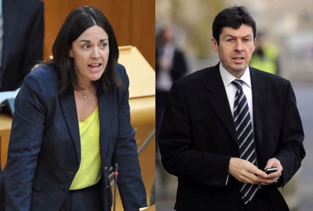 Kezia Dugdale and Ken Macintosh will try to sway members at the Apex International Hotel in Edinburgh. Pictures: TSPL