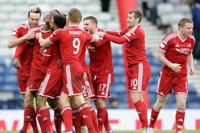 Aberdeen shall begin the new season with a trip to Macedonia on July 2. Picture: John Devlin