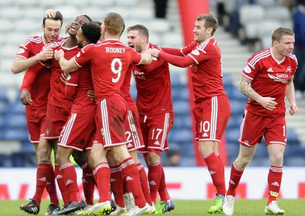 Aberdeen shall begin the new season with a trip to Macedonia on July 2. Picture: John Devlin