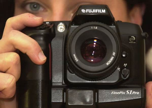 A megapixel Fijufilm camera. A team of scientists at Glasgow University has developed a single-pixel camera. Picture: AP