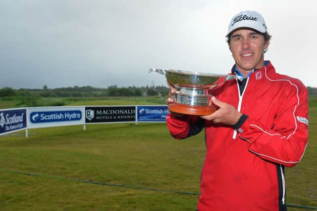 Brooks Koepka, the 2013 winner of the Scottish Hydro Challenge, has gone on to taste success on the European and PGA Tours. Picture: Getty