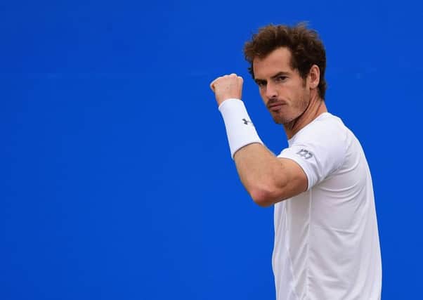 Andy Murray has been seeded third for Wimbledon. Picture: Getty