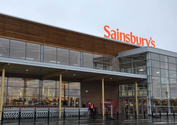 Strong gains were made by supermarkets, including Sainsbury's. Picture: Stuart Cobley