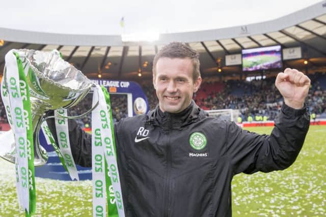 Ronny Deila feels "500 per cent" better taking Celtic into next season. Picture: PA