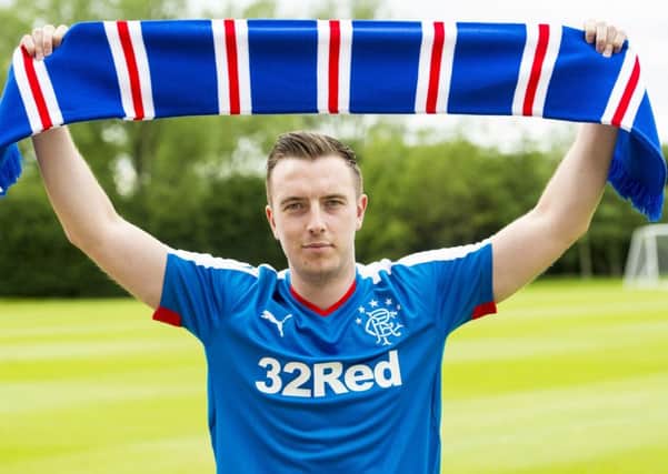 New Rangers signing Danny Wilson has the attributes to be a future captain according to Dave Weir. Picture: SNS Group