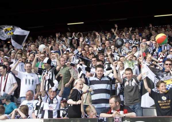 Being part of a crowd supporting St Mirren may not be for everyone but for aficionados there is often nowhere better to be. Picture: SNS Group