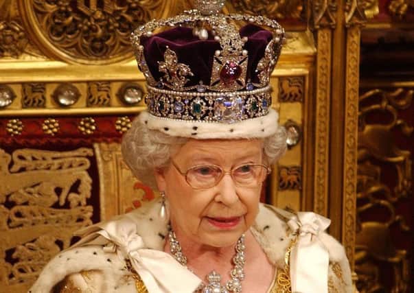 The Queen has risen above politics since her accession in 1953  is that edifice beginning to crumble? Picture: PA