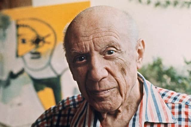 Pablo Picasso, who died in April 1973. Picture: Getty