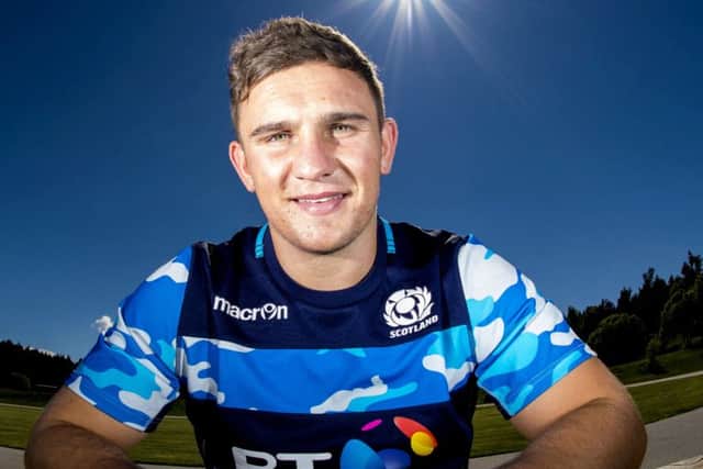 Scotlands French training camp was a boost for Adam Ashe after missing the Pro12 final. Picture: SNS/SRU