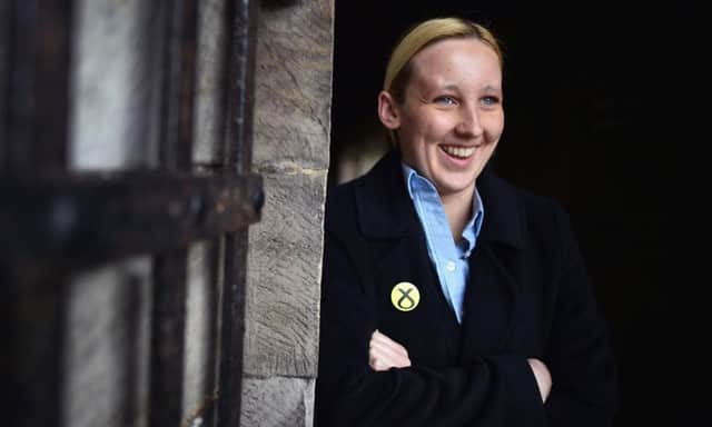 Mhairi Black, Paisley and Renfrewshire South MP, who has graduated with a first class politics degree. Picture: Getty