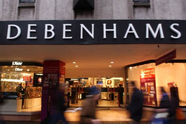 Debenhams has paid the price for bringing forward sales promotions earlier in the year. Picture: PA