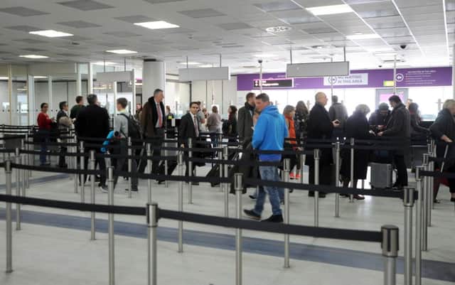 Airport security queues can be a real bugbear. Picture: Jane Barlow