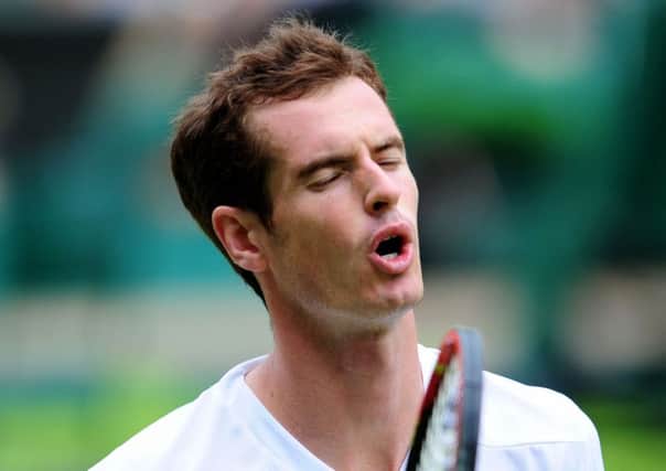 Murray faces a difficult route if he is to get to his third Wimbledon final. Picture: Ian Rutherford