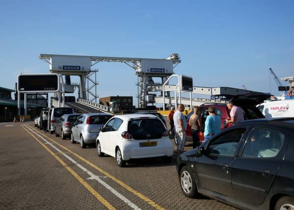 Migrants have been targeting lorries and trains with the hope of getting into the UK. Picture: PA