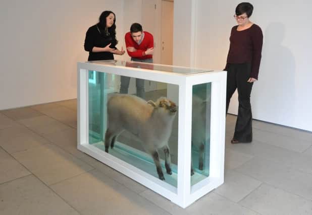 Away from the Flock, Damien Hirst. Picture: Contributed