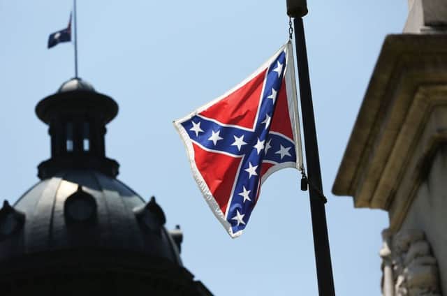 There have been calls for the Confederate flag to be taken down from the South Carolina state Capitol building. Picture: Getty