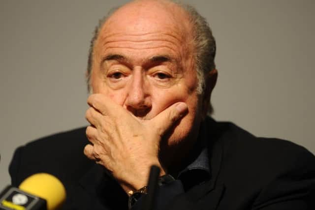 Sepp Blatters attendance at the Womens World Cup final in Canada is in jeopardy. Picture: PA