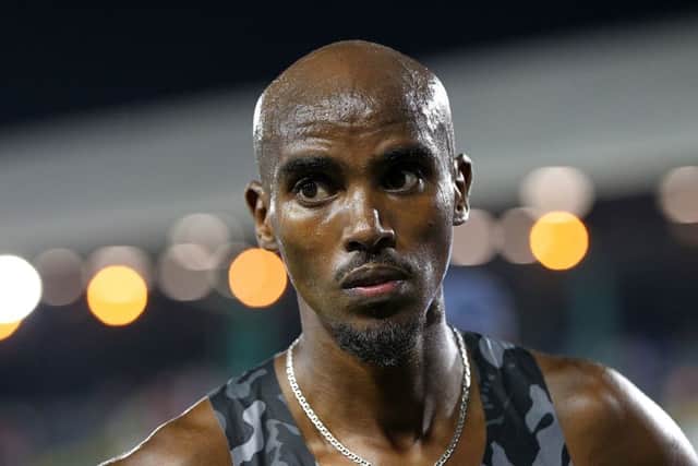 Mo Farah: "Difficult time". Picture: Getty