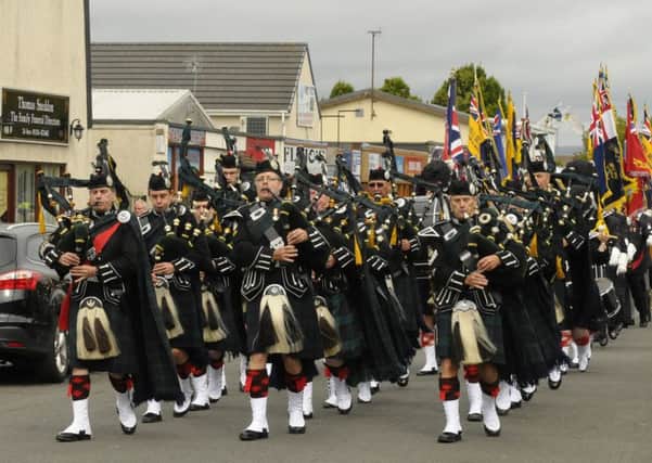 Armed Forces Day parade in Grangemouth last year. Picture: Alan Murray