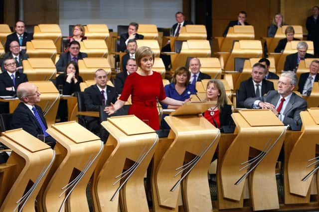 Nicola Sturgeon has achieved gender balance in her cabinet. Picture: Andrew Cowan