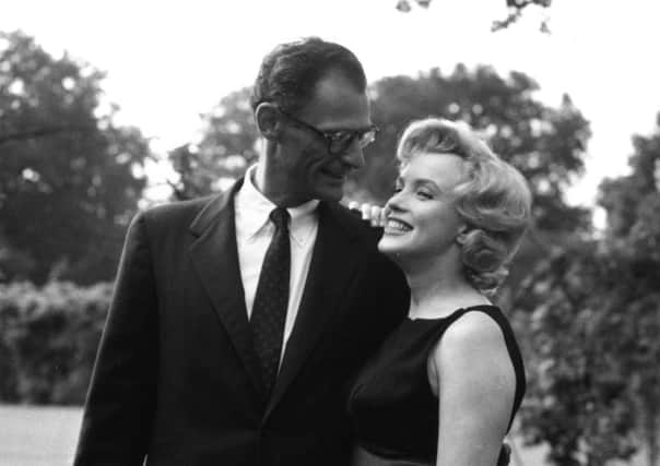 On this day in 1956 Hollywood star Marilyn Monroe married the playwright Arthur Miller. Picture: Getty