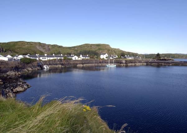 The isle of Easdale in the Firth of Lorn. Picture: Ian Rutherford