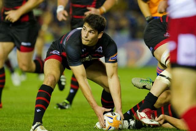 Sam Hidalgo-Clyne in action for Edinburgh. Picture: SNS