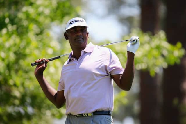 Vijay Singh, who has two US PGA Championships and a Masters under his belt, will try to qualify at Glasgow Gailes. Picture: Getty