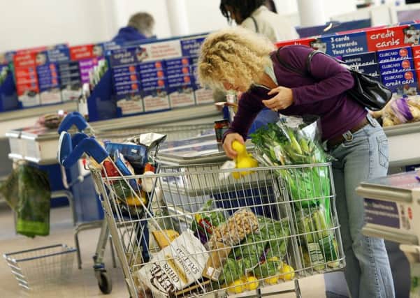 Supermarket prices are rising at their slowest rate in a decade. Picture: PA