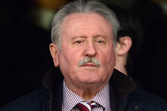 Former Hearts chief Chris Robinson was spotted at SW19. Picture: Neil Hanna
