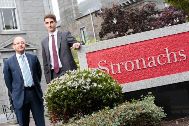 David Chalmers, left, and James Muir both become partners. Picture: Newsline