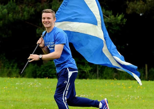 Cameron Tindle will fly the flag for Scotland at the Commonwealth Youth Games. Picture: Lisa Ferguson
