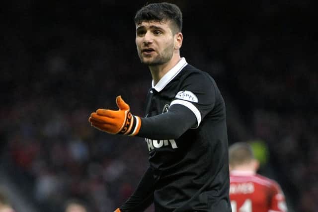 Dundee United striker Nadir Ciftci could be heading south. Picture: John Devlin